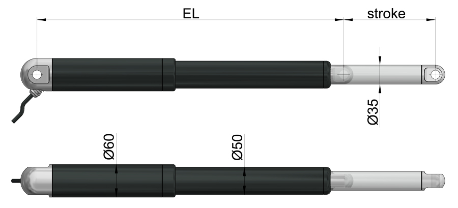 easyE-60i Dimensions
